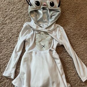 Adorable White Pandy Kids Costume- Gabby DollHouse
